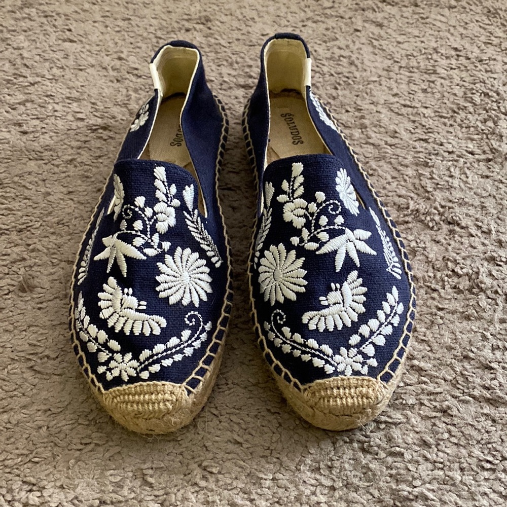 Soludos Canvas Platform Espadrille